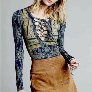 NWOT Free People Aloha Tee